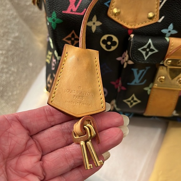 ⭐️Authentic Louis Vuitton speedy Takashi Murakami multi color Bag size 30 - Picture 17 of 17